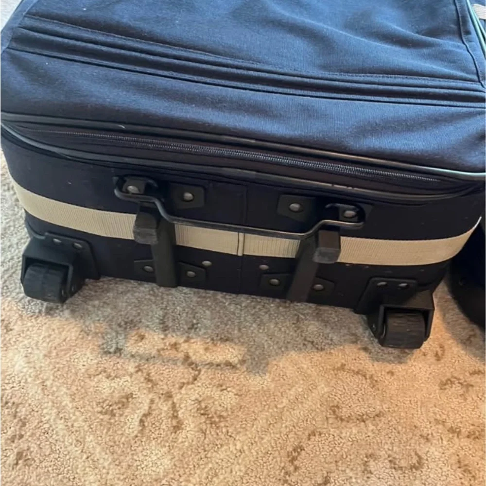 Black Rolling Luggage Set by Ultimate 2 pieces